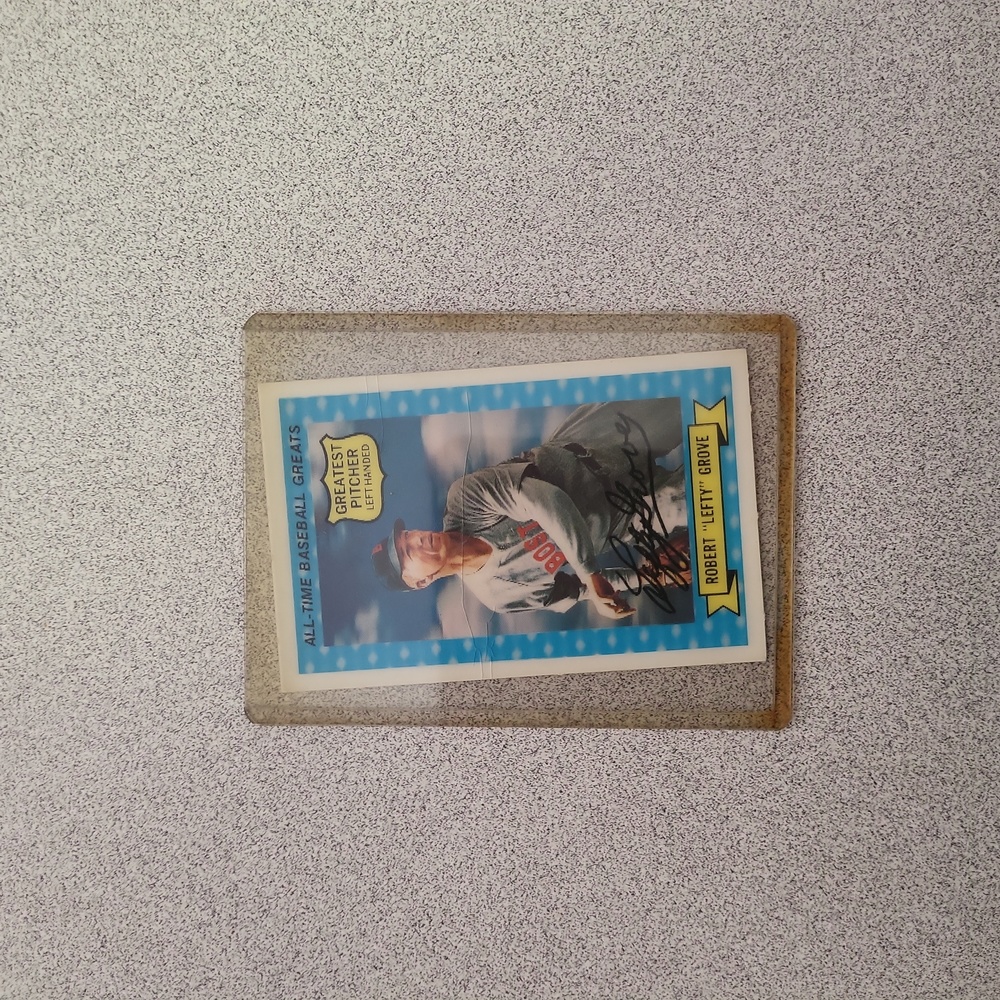1970 MLB Promo Robert "Lefty" Grove